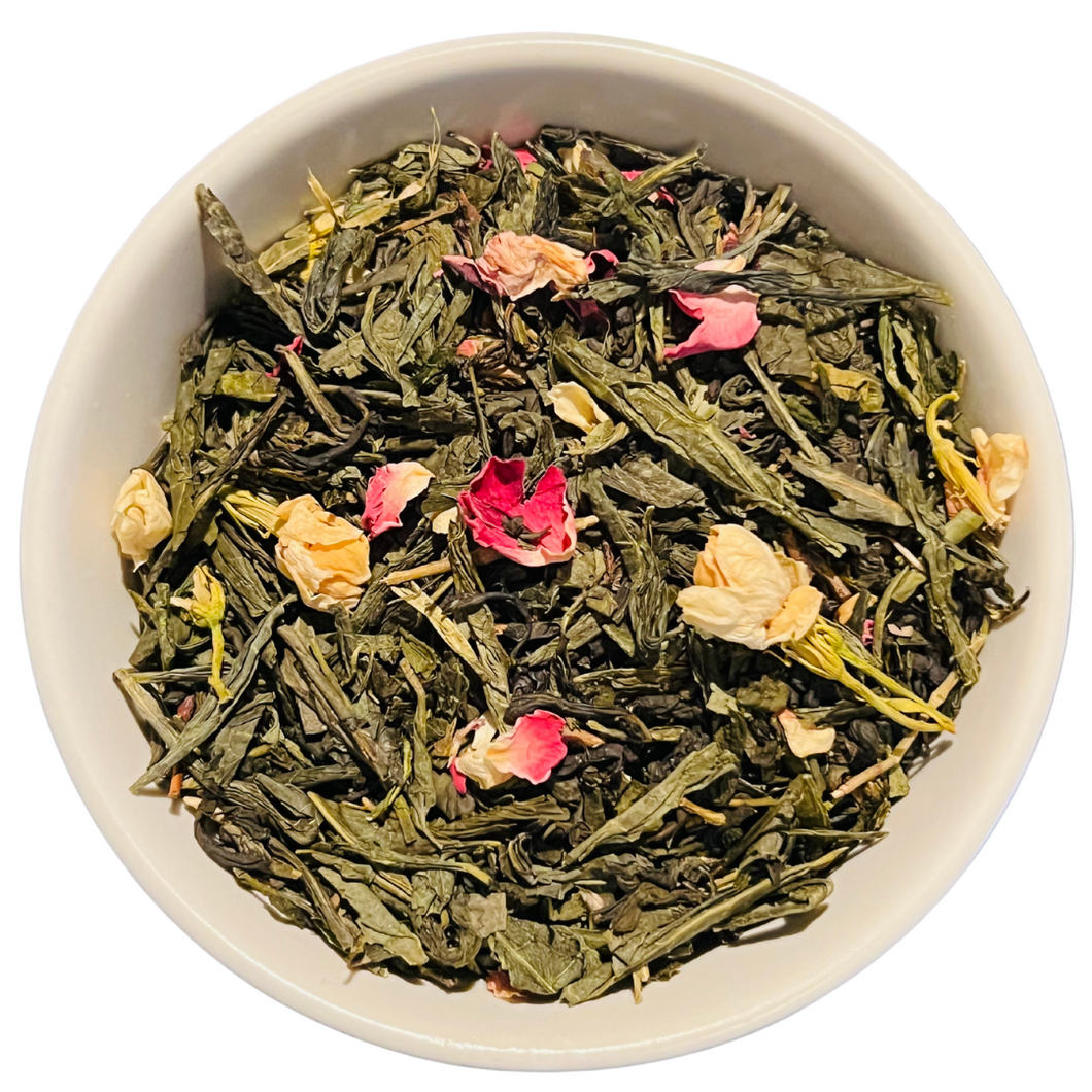 UBUD : thé vert aux notes de Litchi- Jasmin & Rose