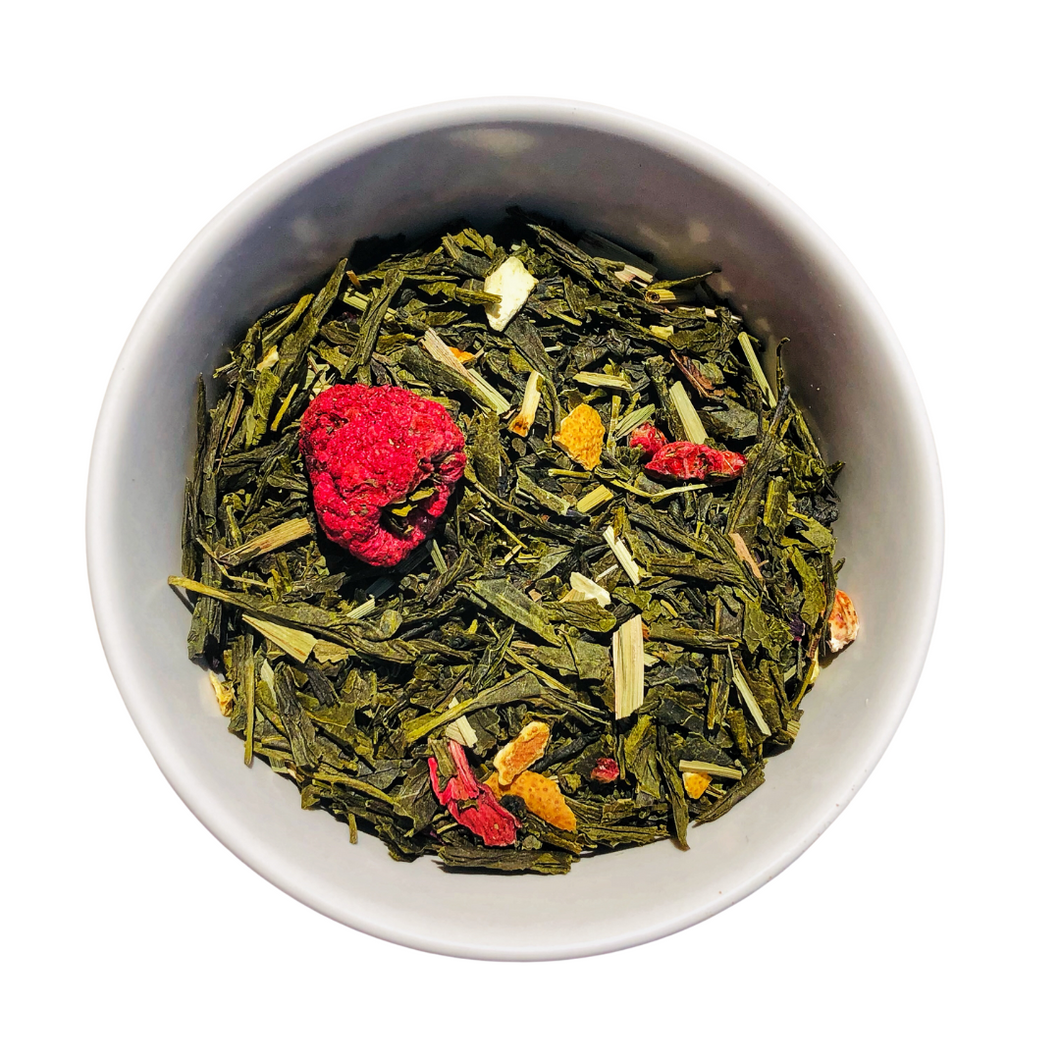Beautiful Green: Green tea with fruity & tangy notes